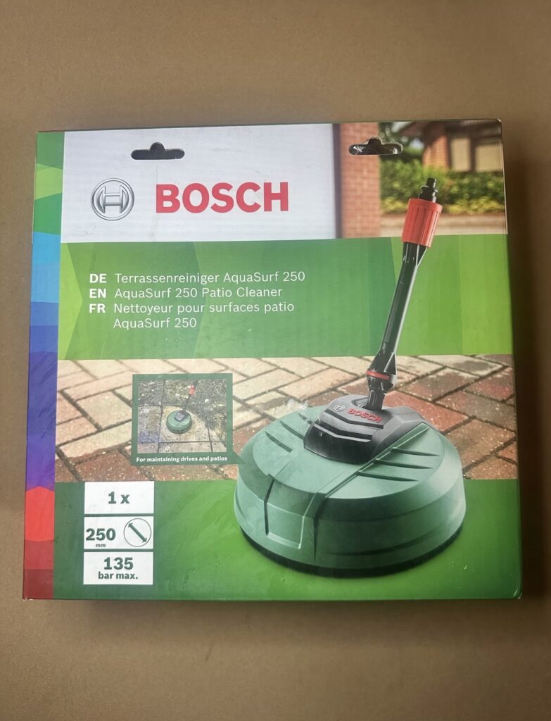 Bosch Aquasurf 250 terrasse og fliserenser - helt ny