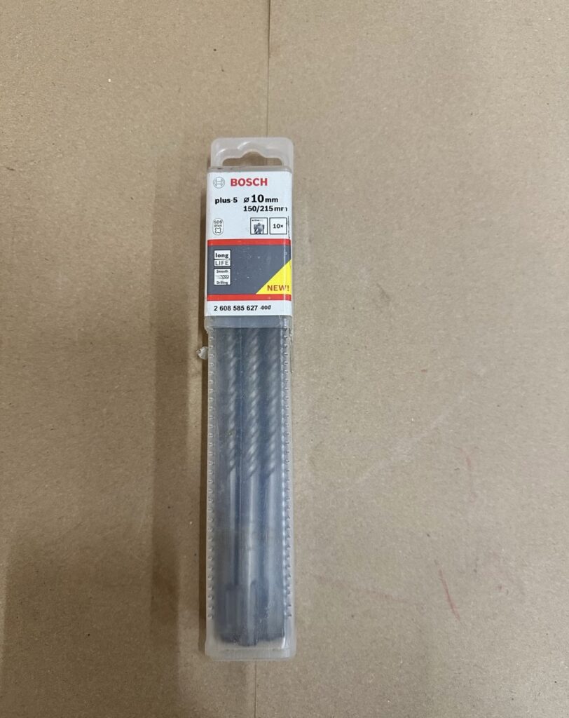 6 stk Bosch plus-5 ø 10mm beton bor