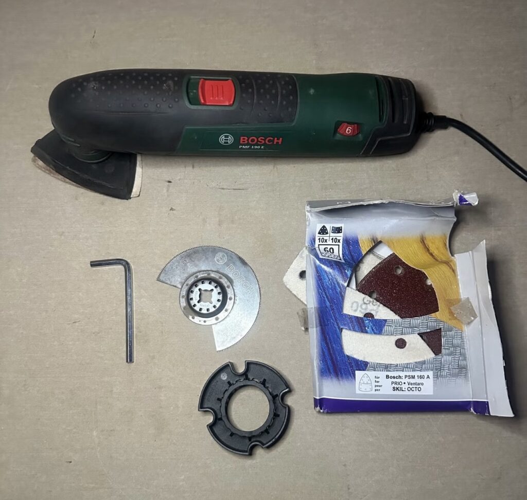 Bosch PMF 190 E multicutter inkl. kuffert