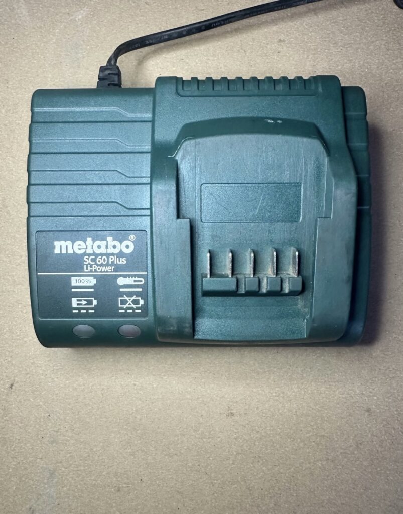 Metabo SC 60 Plus batterilader