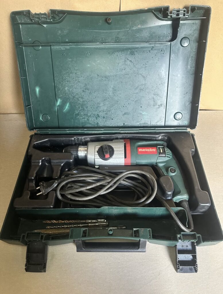 Metabo KHE 24 SP borehammer med ekstra bor og mejsel inkl. kuffert