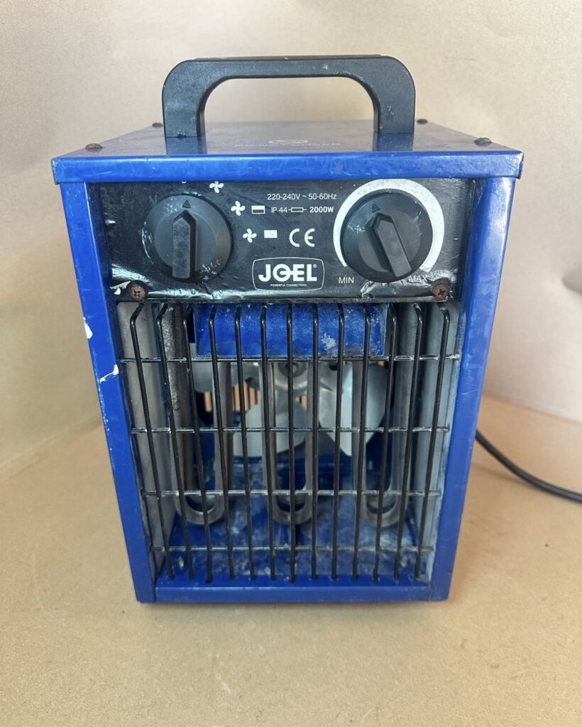 JOEL 2kw varmeblæser