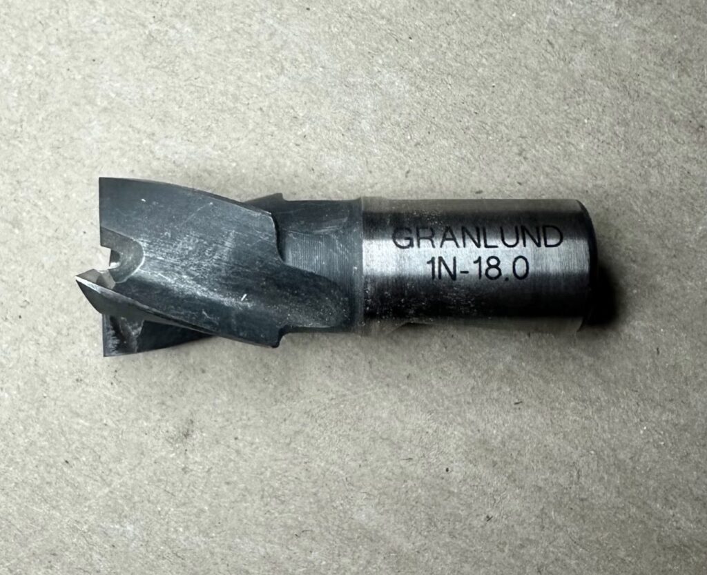 Granlund 1N-18.0 tapbor - 18mm