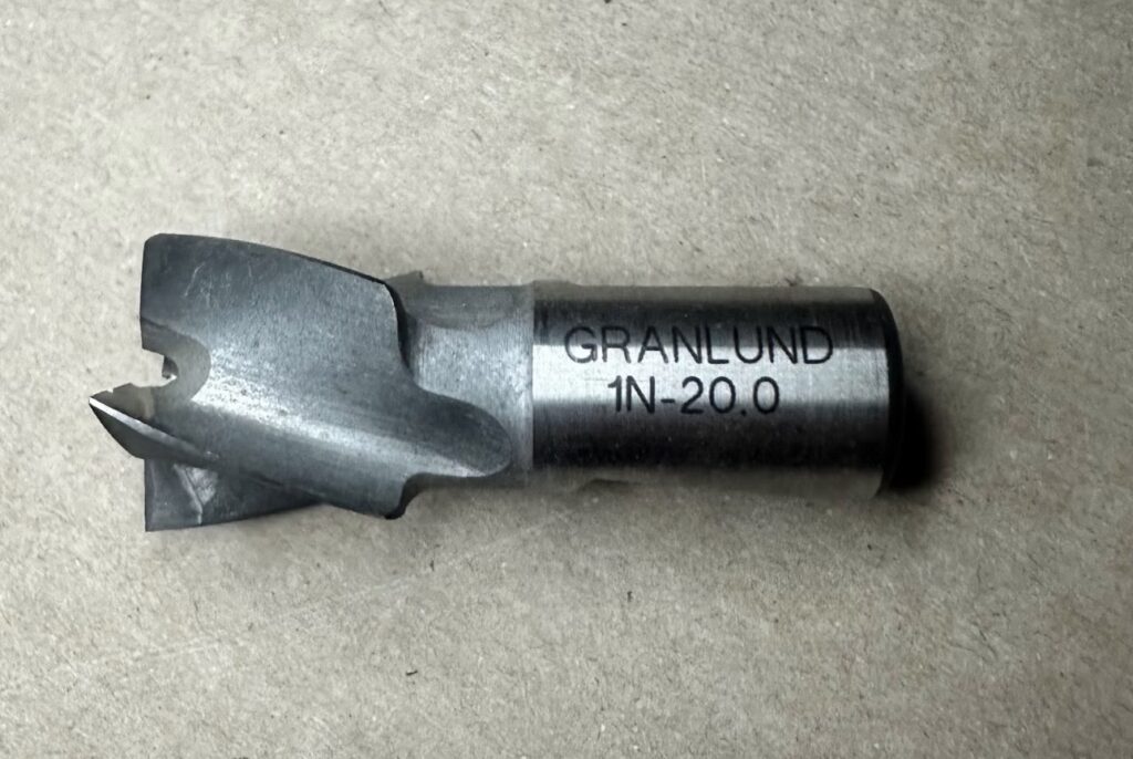 Granlund 1N-20.0 tapbor - 20mm