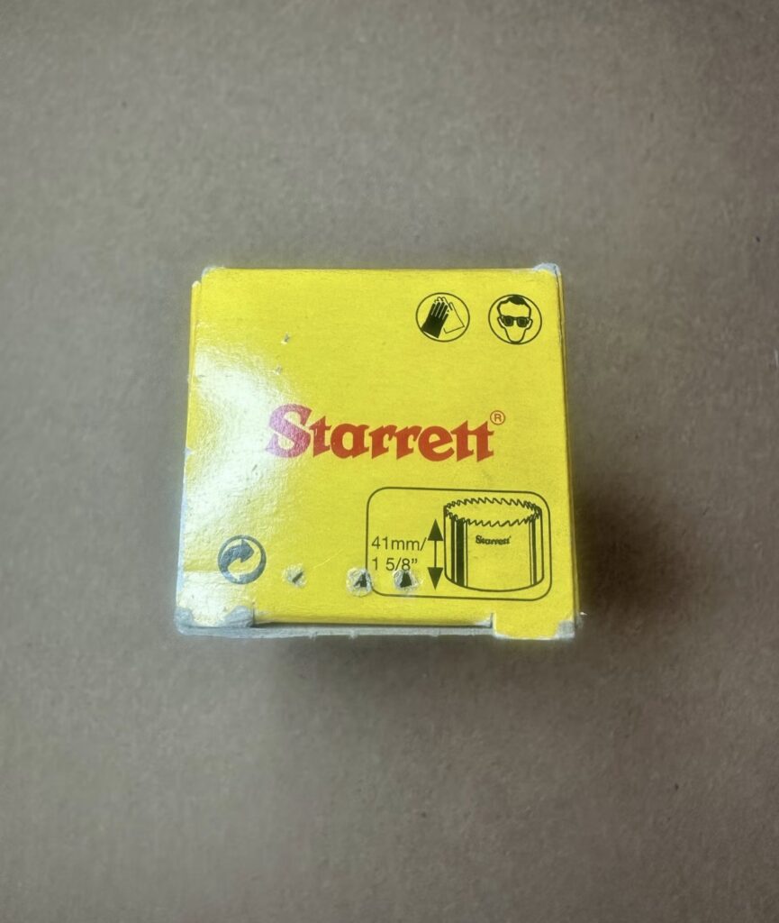 Starrett hulbor Bi-Metal Dual Pitch 29mm
