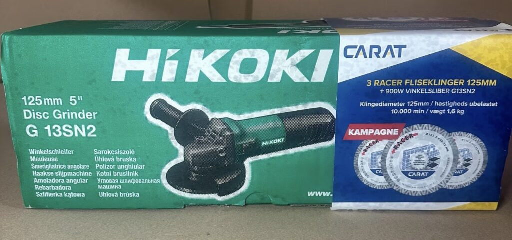 Hikoki G13SN2 vinkelsliber - helt ny